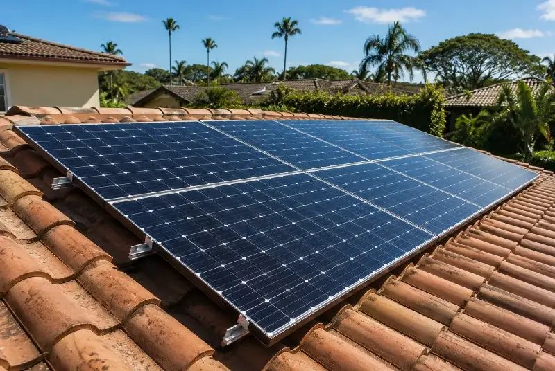 Installation de panneaux solaires à Toulouzette